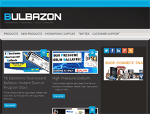 Tablet Screenshot of bulbazon.com